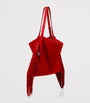 Christian Louboutin Baggy Suede Fringed Tote Bag