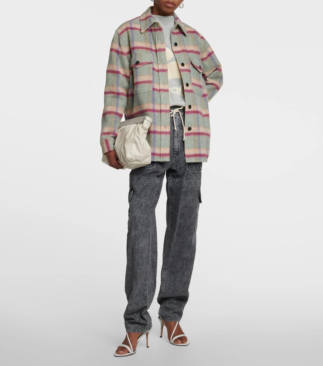 Marant Etoile - Viamao high-rise cotton pants