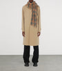 Burberry Beige Cashmere Check Happy Scarf
