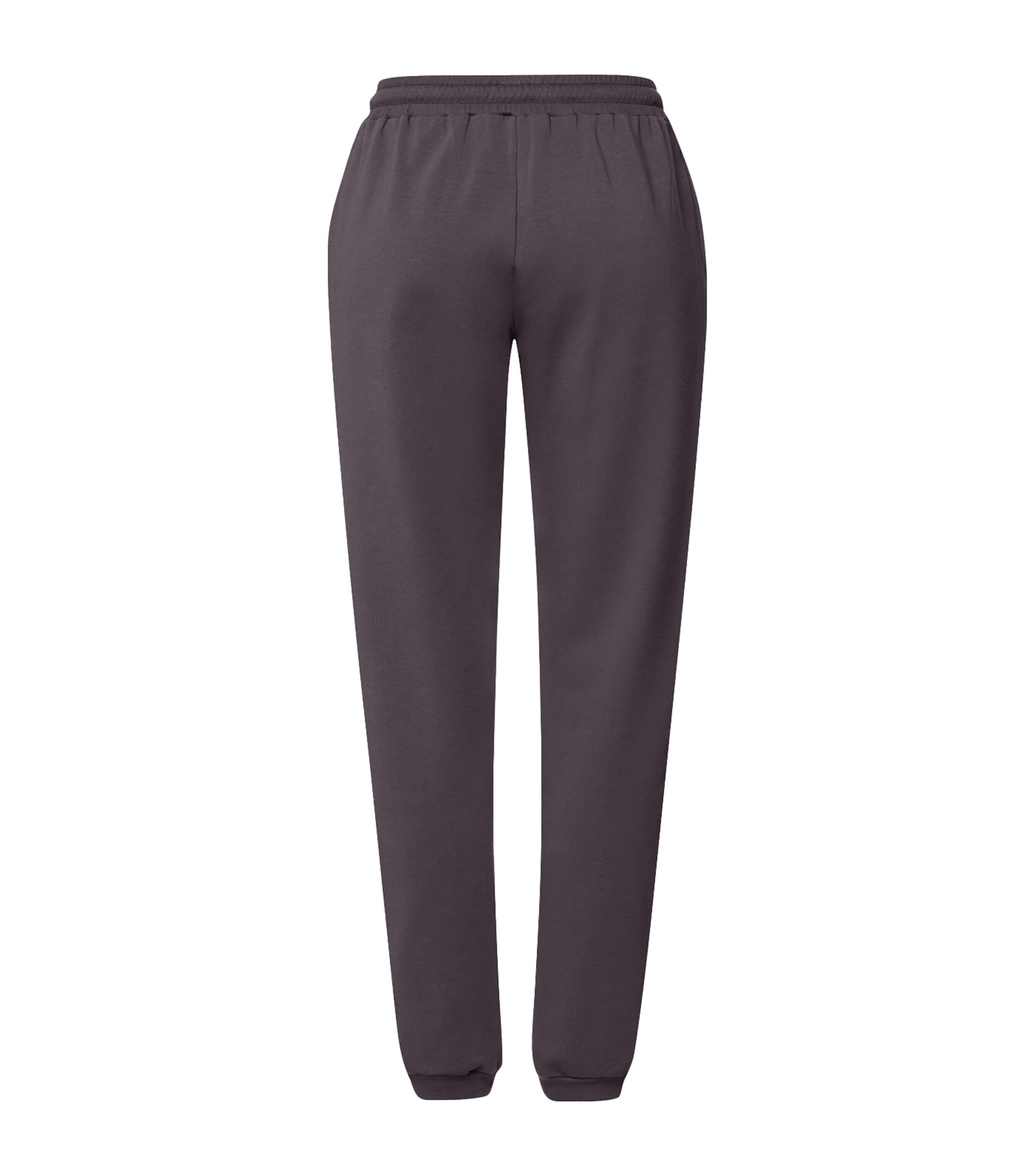 Black Organic Cotton-Blend Natural Living Long Trousers