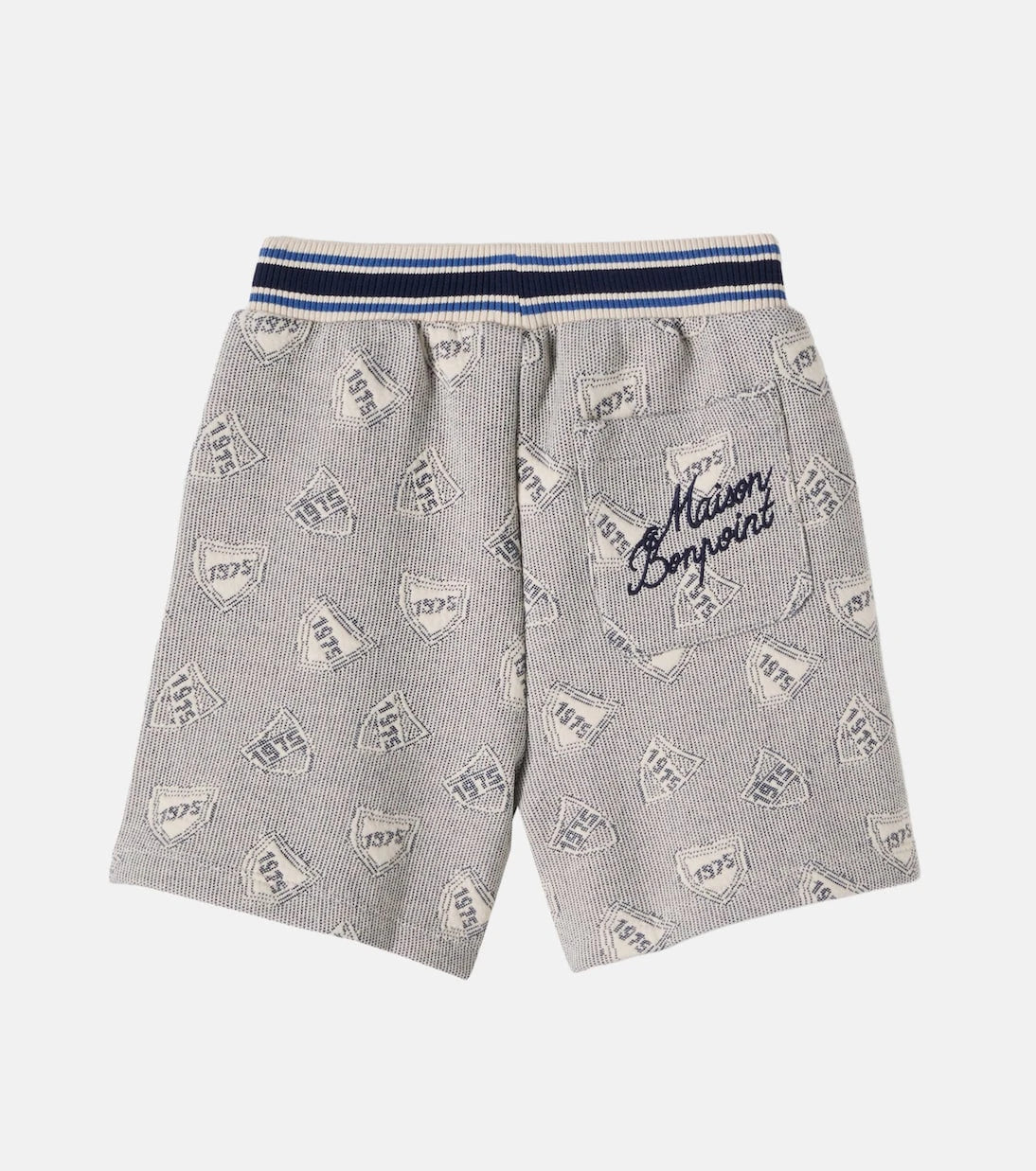 Bonpoint - Edel jacquard cotton-blend fleece shorts