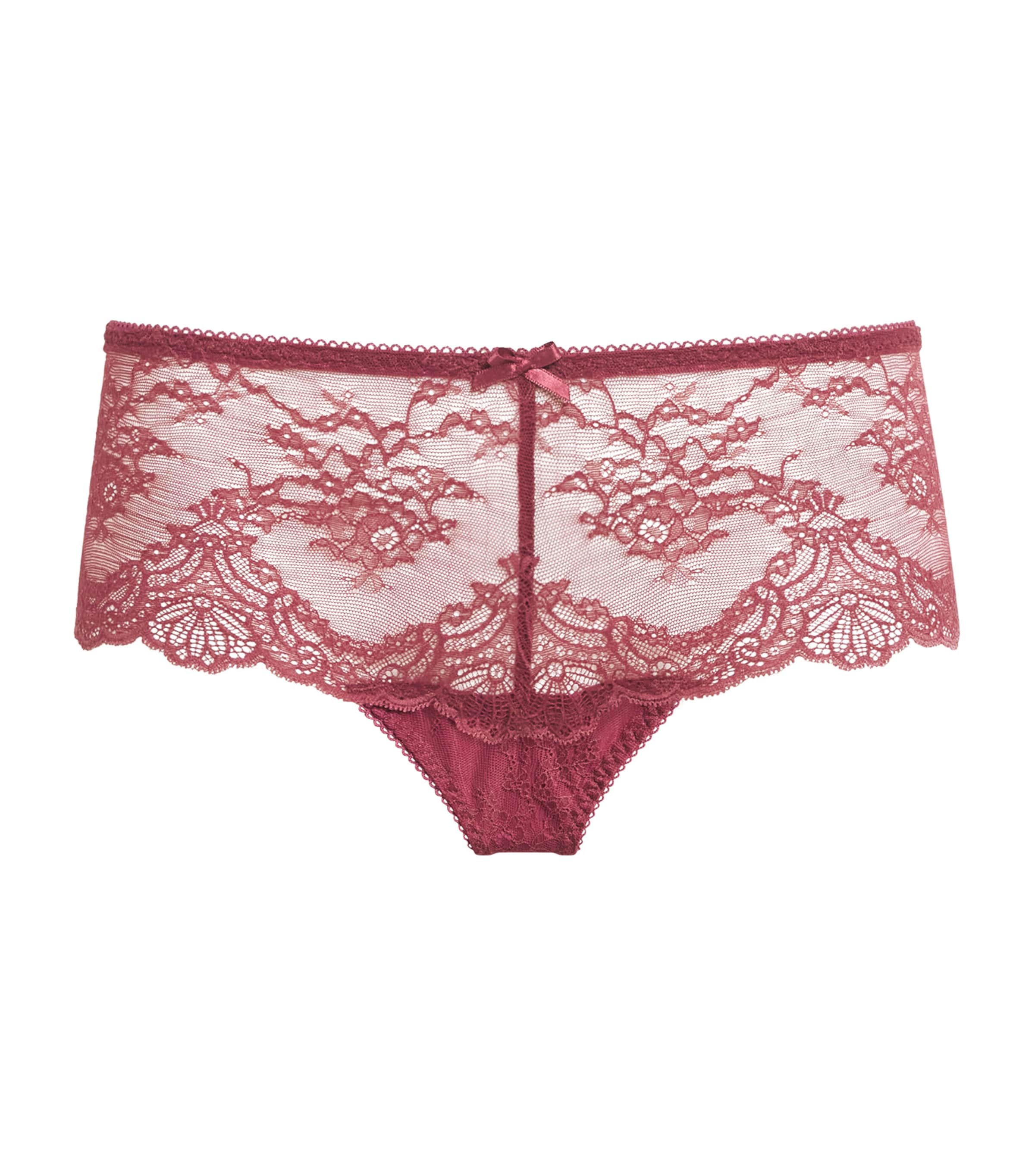 Aubade Pink Lace Danse Des Sens Shorty Briefs