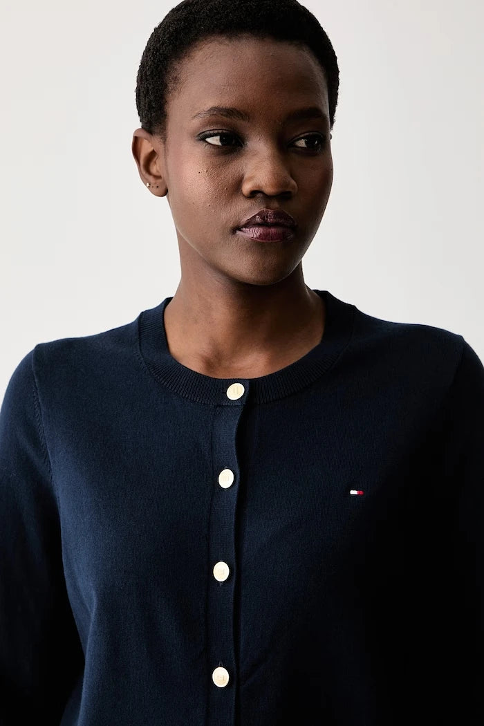 Tommy Hilfiger pamuklu kadın yelek