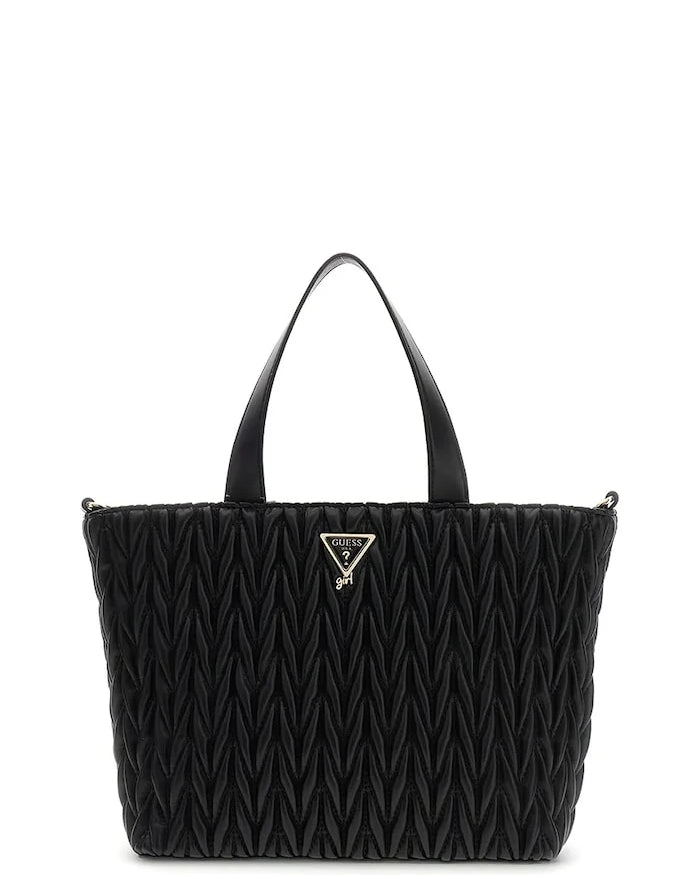 Guess çocuklar için suni deri tote çanta