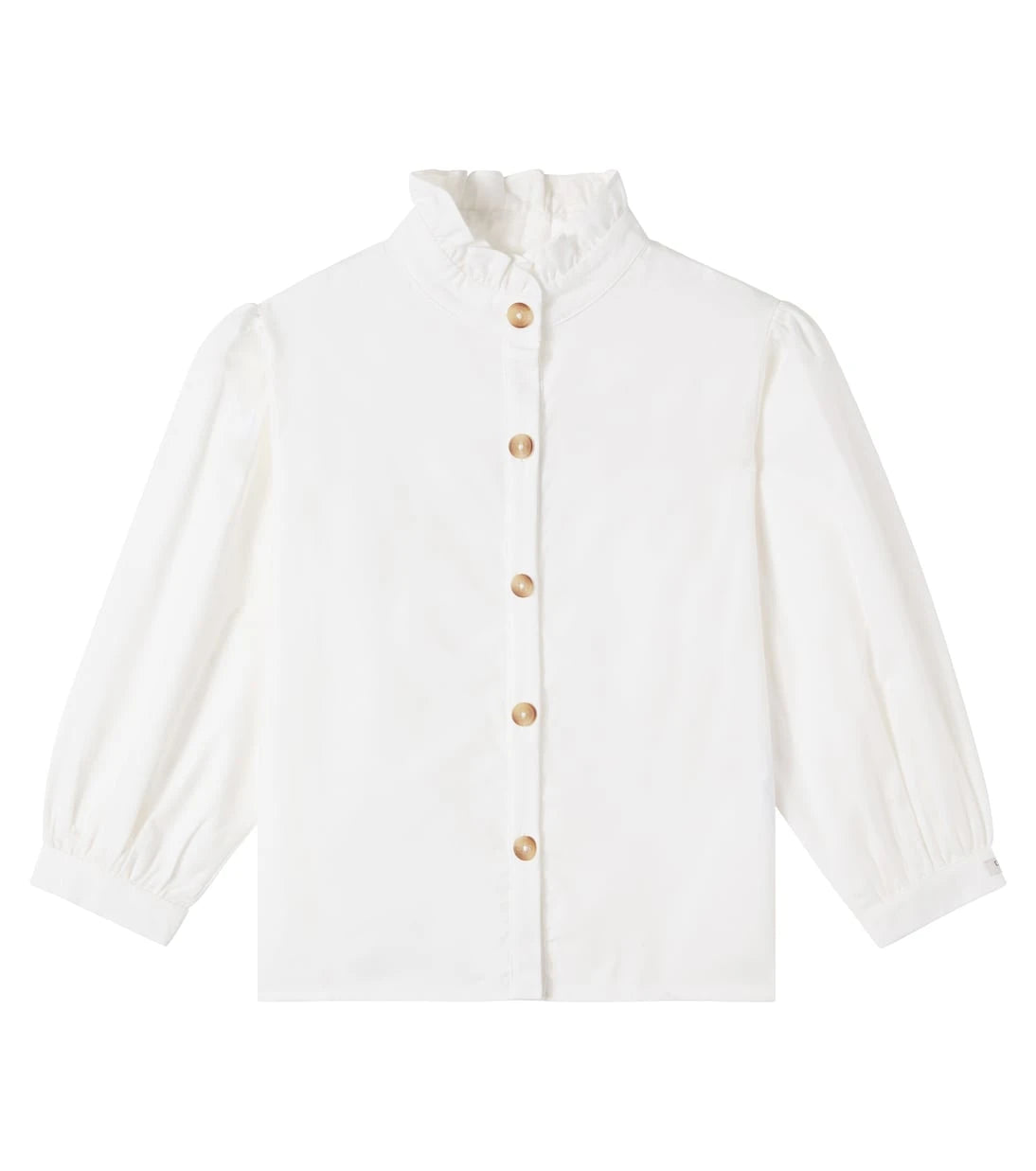 Donsje - Fini ruffled cotton blouse
