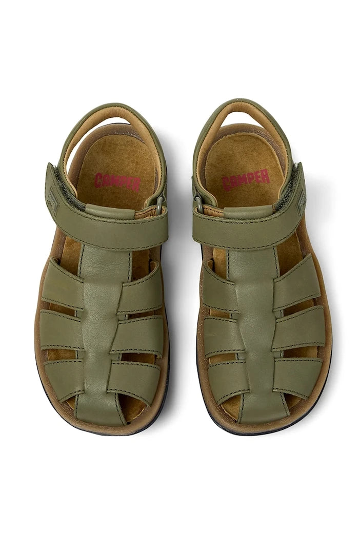 Camper Deri Çocuk Sandaletleri