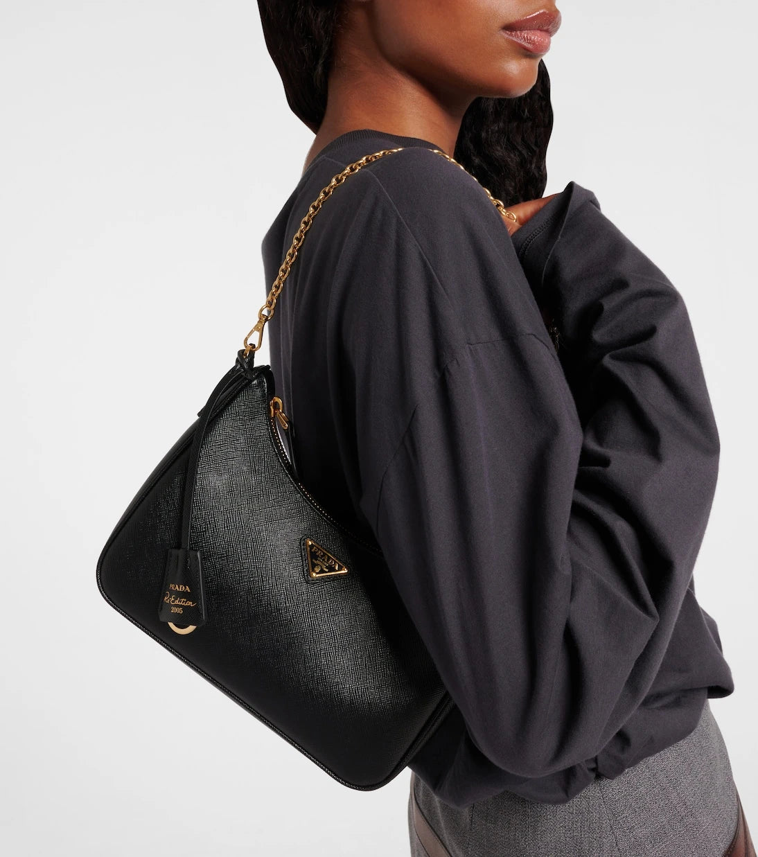 Prada - Re-Edition 2005 Small leather shoulder bag