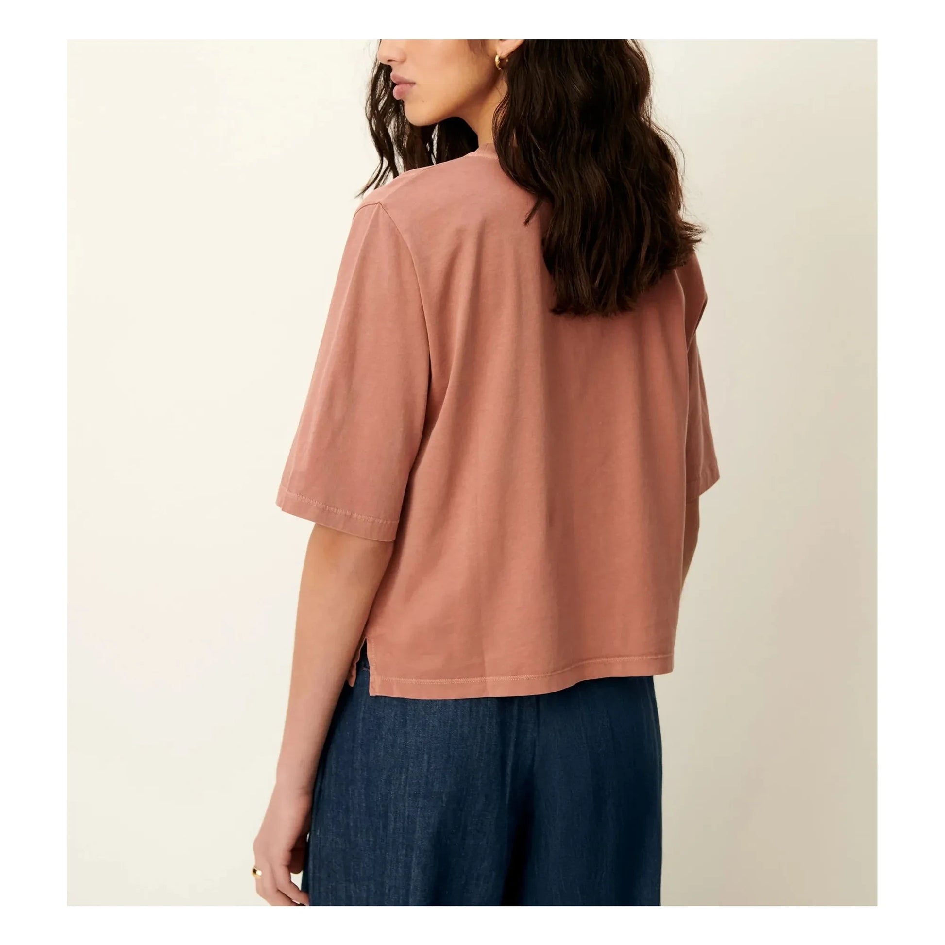 Sessùn - Sergio Cotton T-shirt | Terracotta