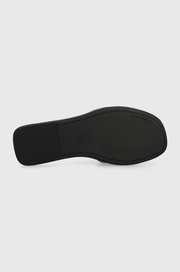 Кожени чехли Tory Burch Double T Sport Slide