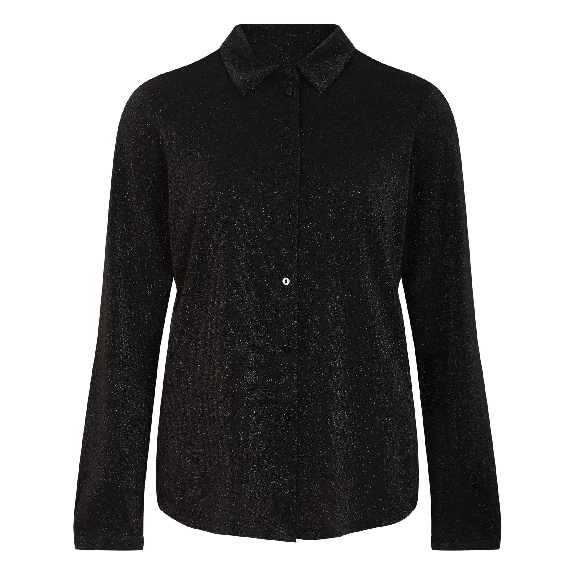Momoni - Meudon Metallic Shirt | Charcoal grey