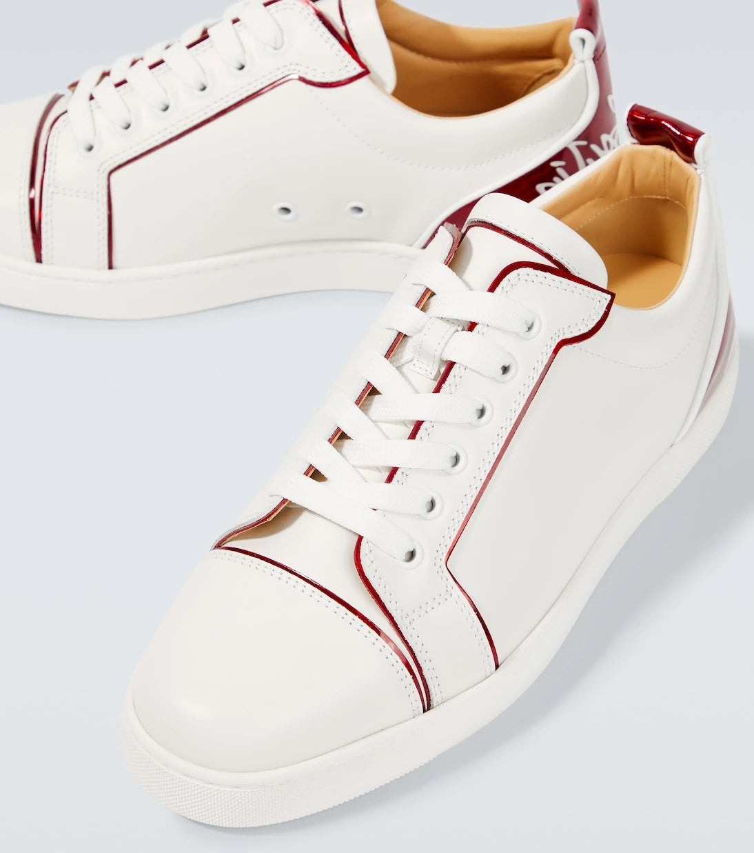 Christian Louboutin - Fun Louis Junior leather sneakers