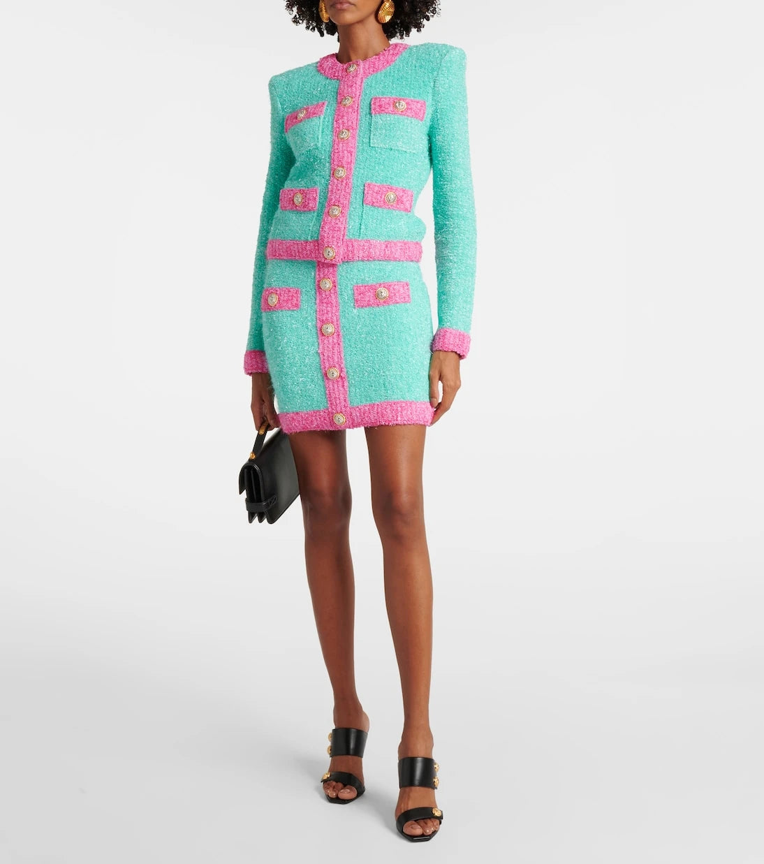 Balmain - سترة محبوكة