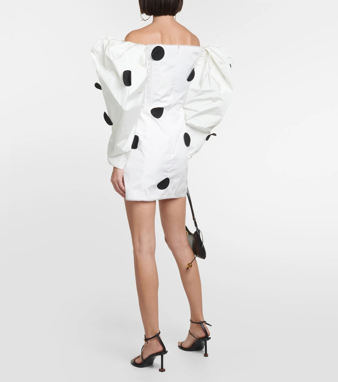 Jacquemus - فستان ميني من التافتا المنقّط La Robe Taffetas