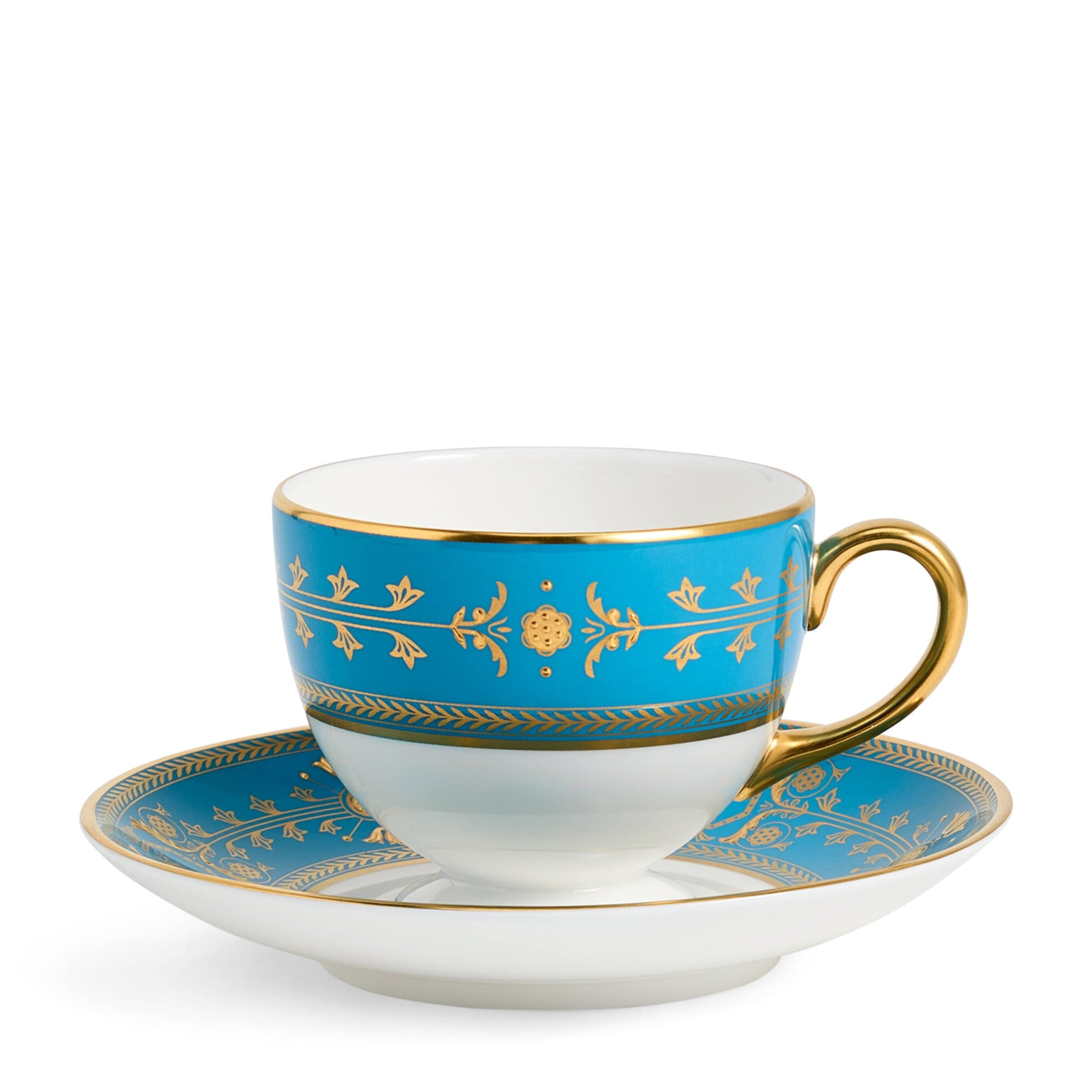 Bone China Bacchus Teacup and Saucer