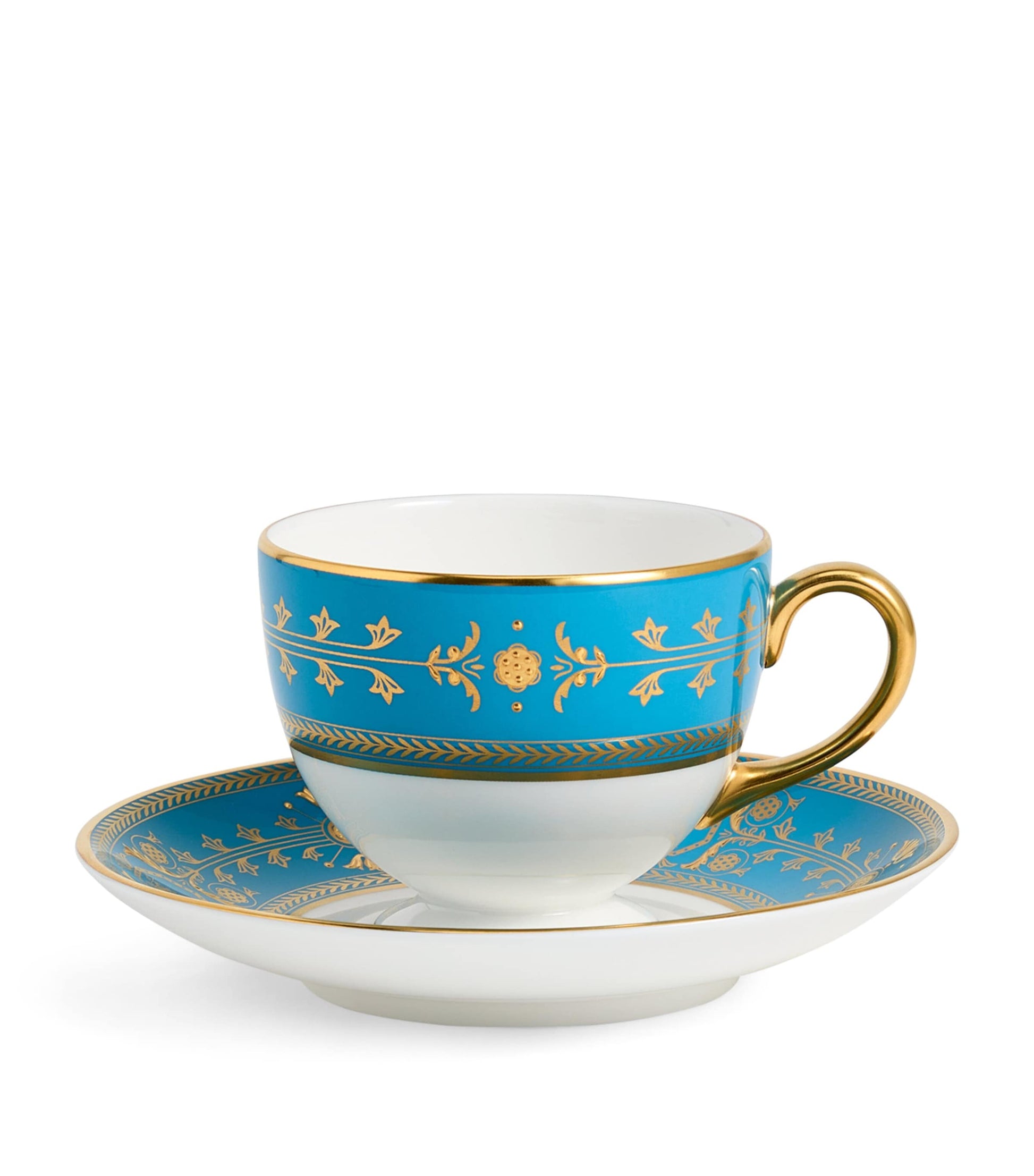 Bone China Bacchus Teacup and Saucer