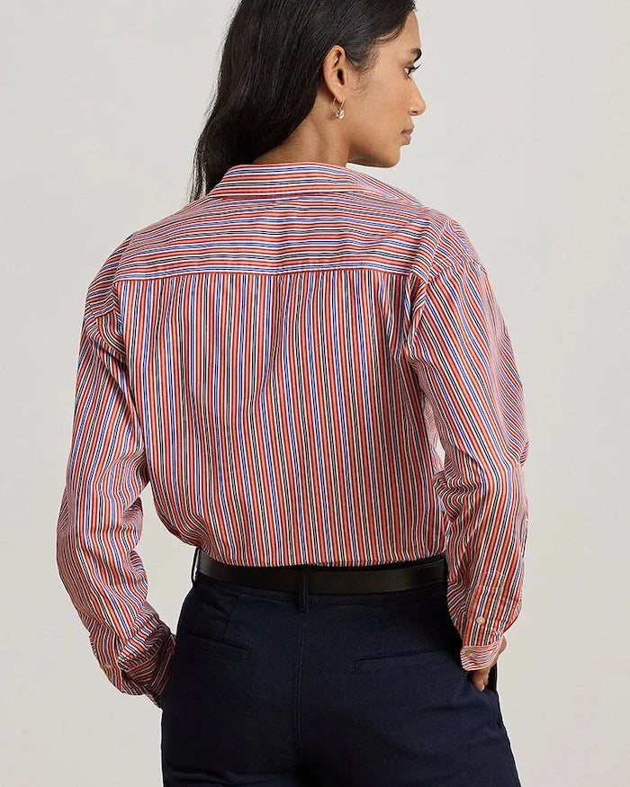 Pamuklu gömlek Lauren Ralph Lauren