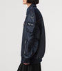 Blue Hybrid Verity Bomber Jacket