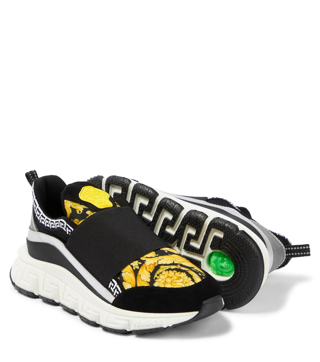 Versace Kids - Barocco Trigreca sneakers