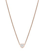 Chopard Rose Gold and Mother-of-Pearl My Happy Hearts Pendant Necklace