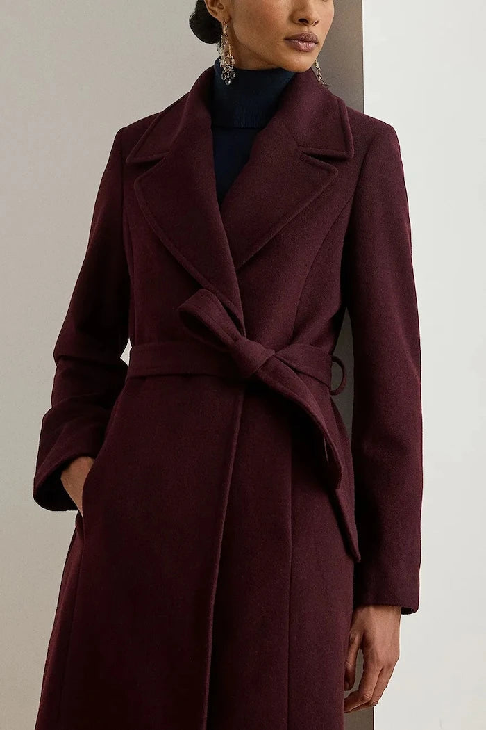 Lauren Ralph Lauren yün ilaveli palto