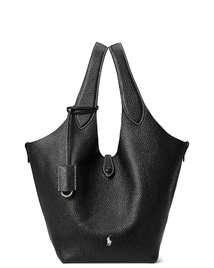 Кожена чанта Polo Ralph Lauren Tote
