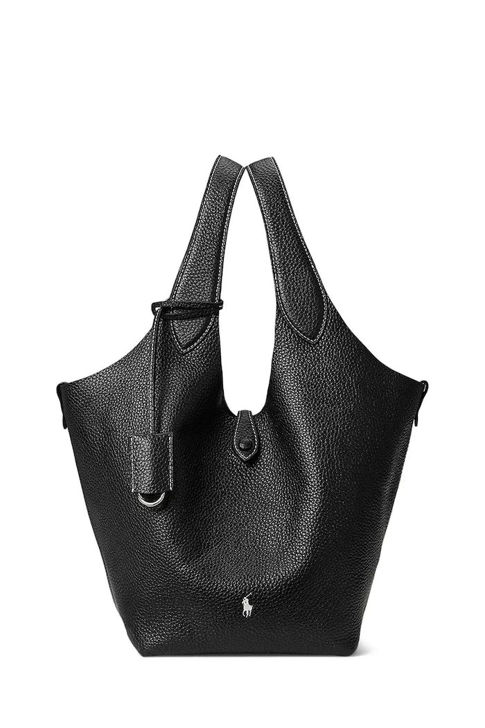 Кожена чанта Polo Ralph Lauren Tote