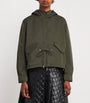 Moncler Green Water-Repellent Hooded Noizay Parka