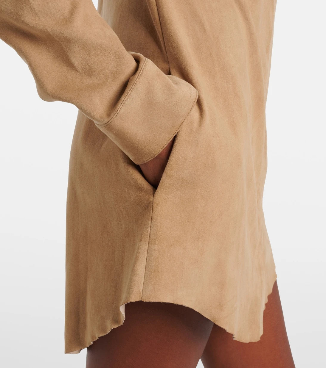Stouls - Geraldine suede shirt dress