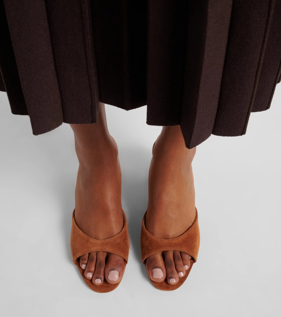 Staud - Brigitte 60 suede wedges