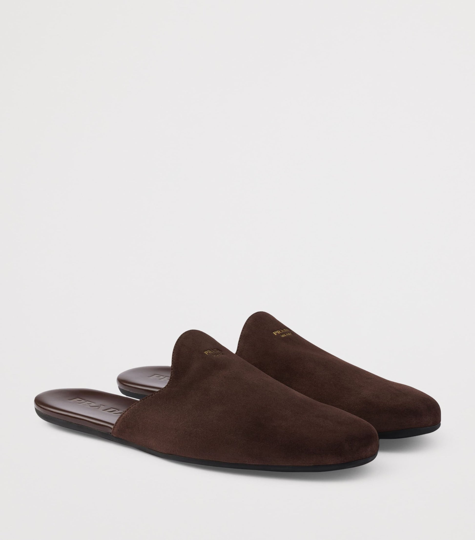 Prada Suede Mules