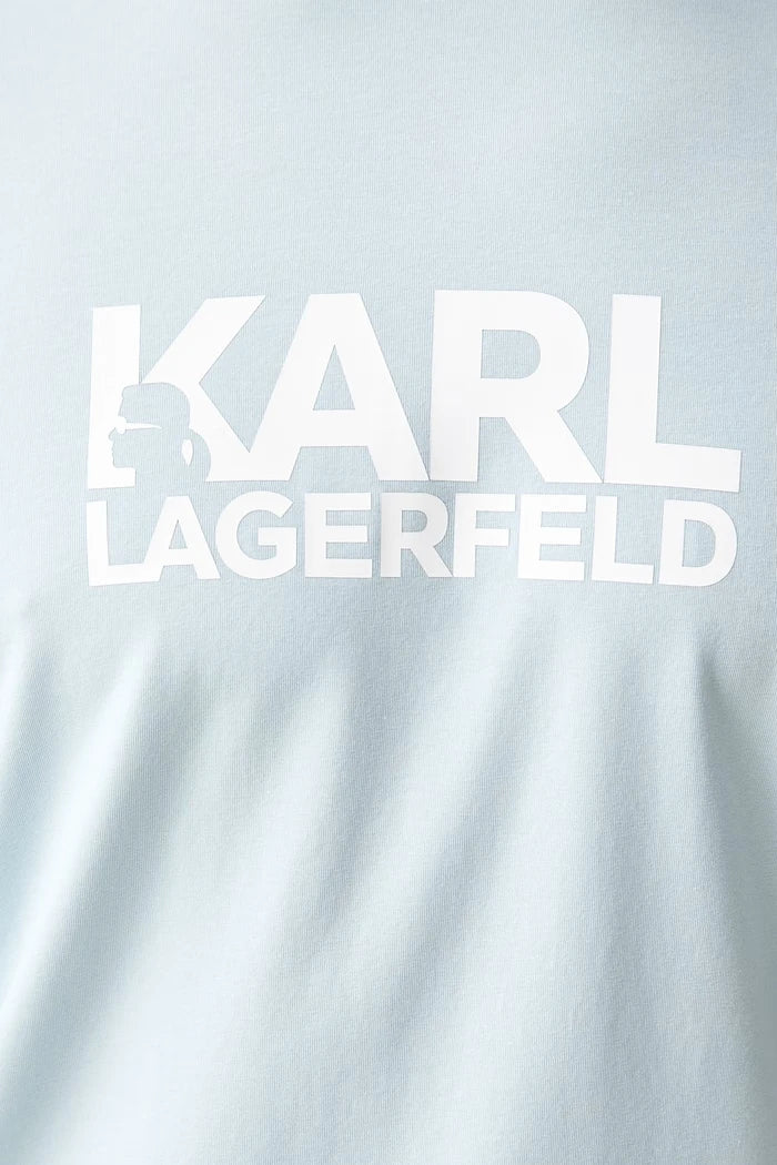 Karl Lagerfeld erkek pamuk elastan tişört