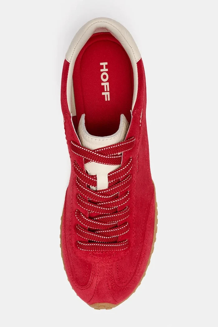 Hoff BRIDGE FL RED kadın süet spor ayakkabı