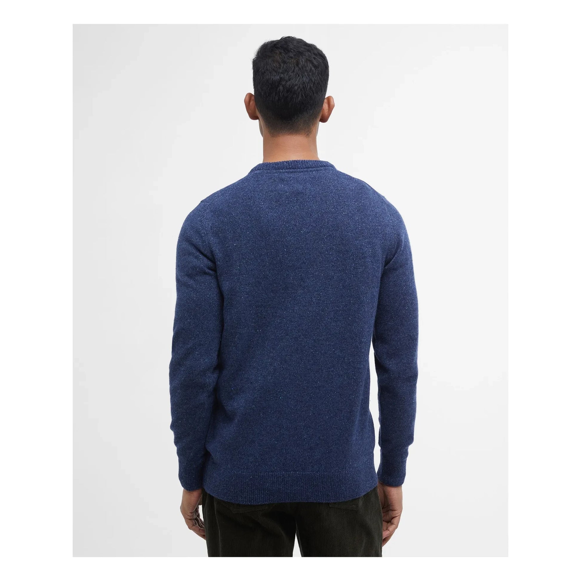 Barbour - Essential Tisbury crew-neck sweater  | Dark Blue
