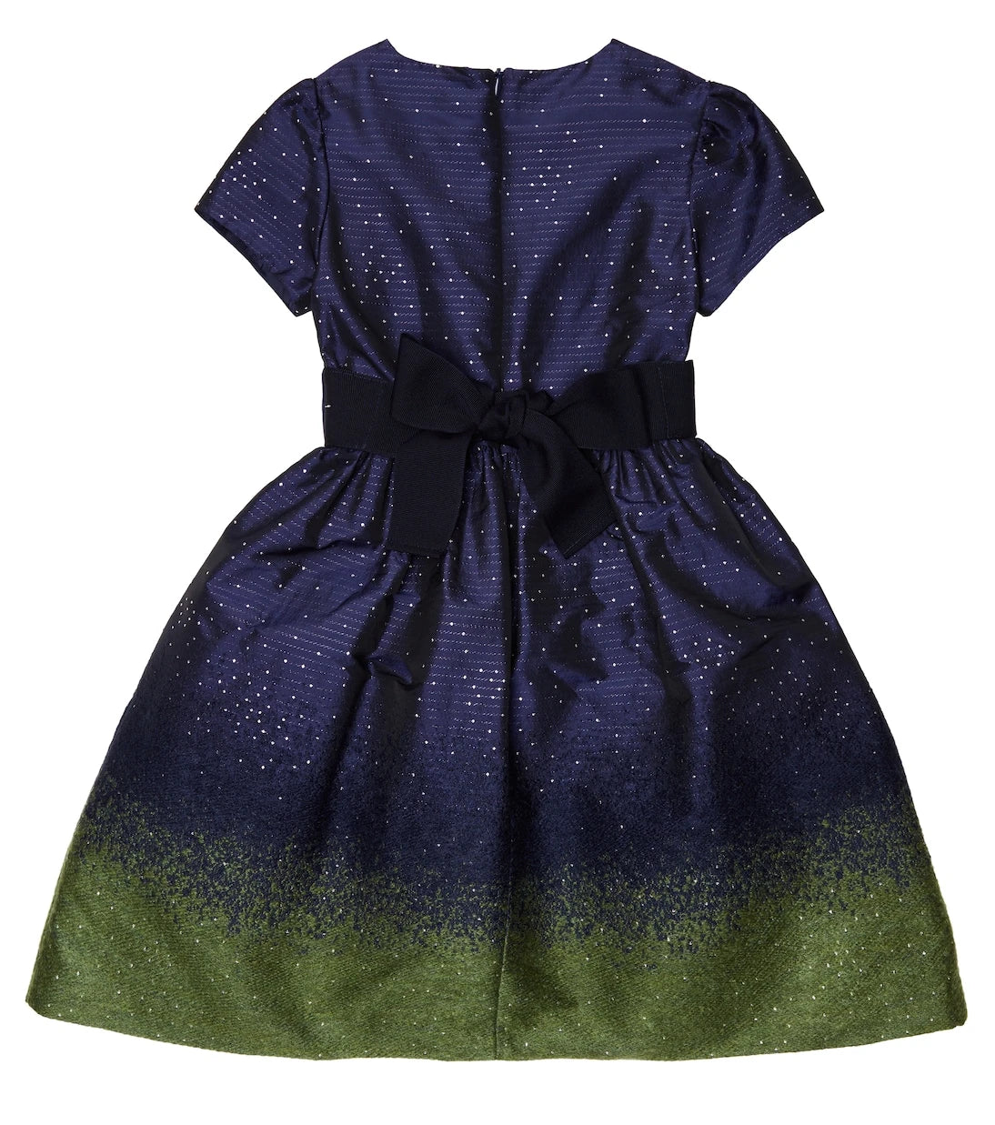Il Gufo - Glitter-embellished satin dress