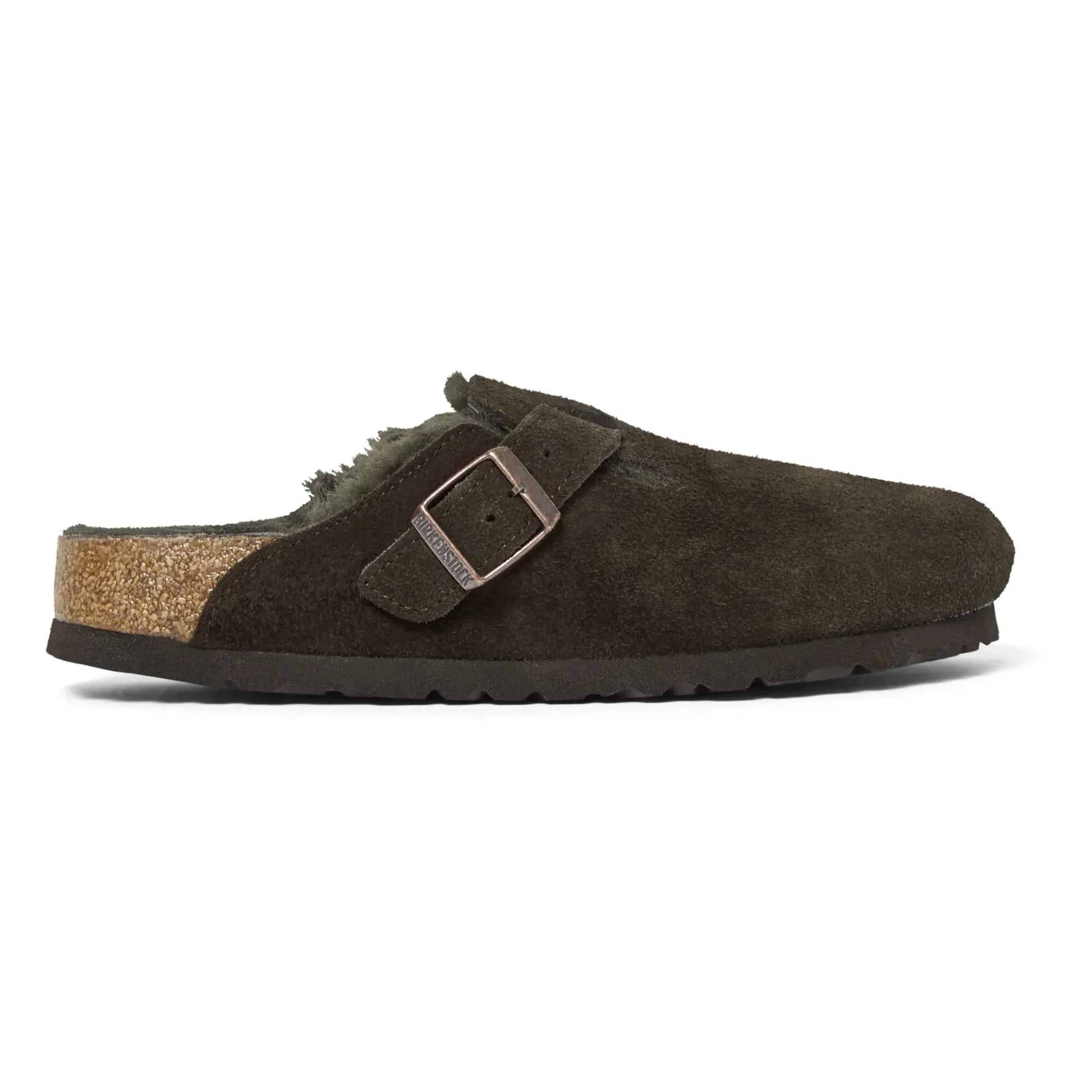 BIRKENSTOCK - Boston Shearling Clogs - Adult Collection | Brown
