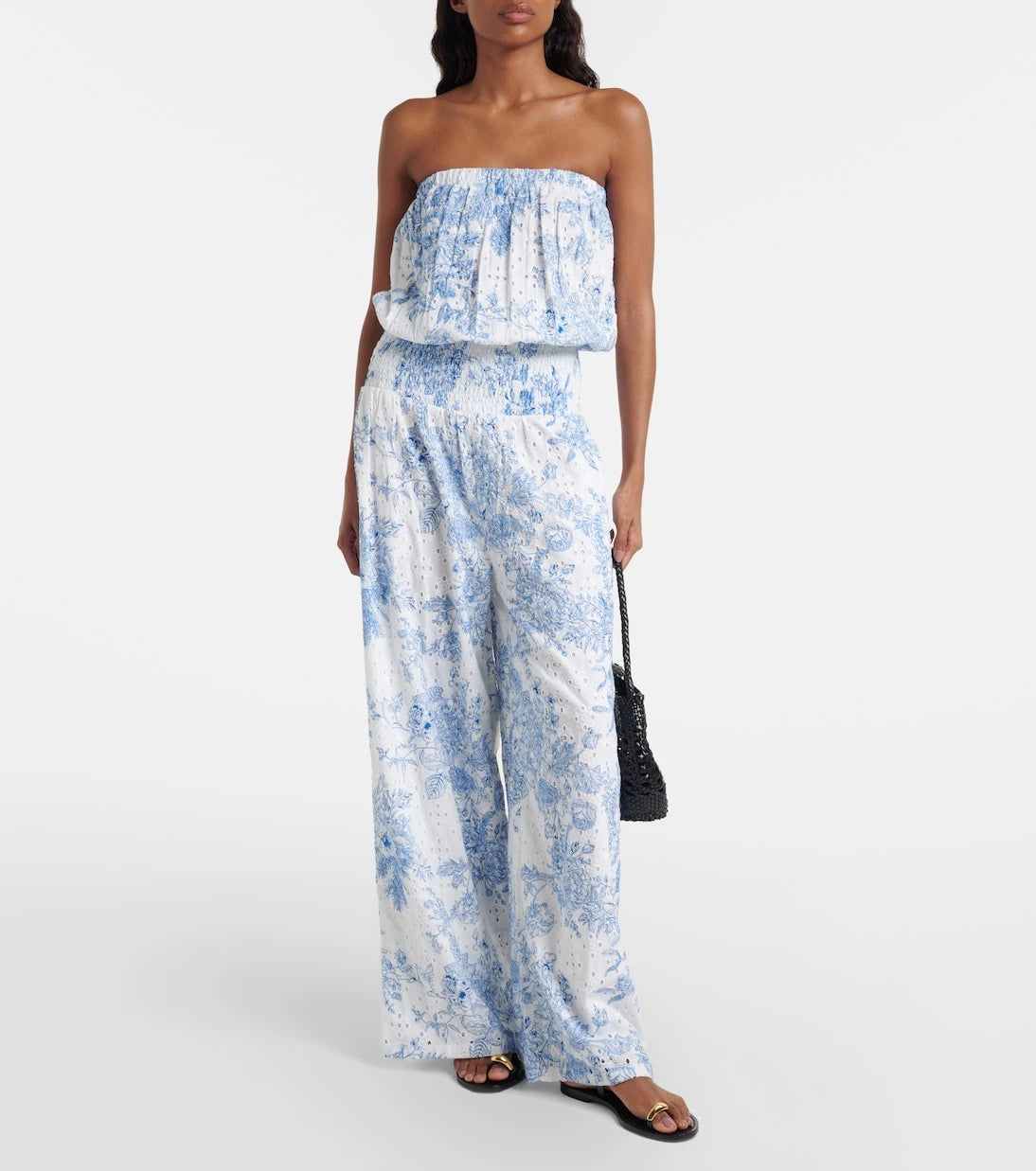 Melissa Odabash - Naomi broderie anglaise jumpsuit