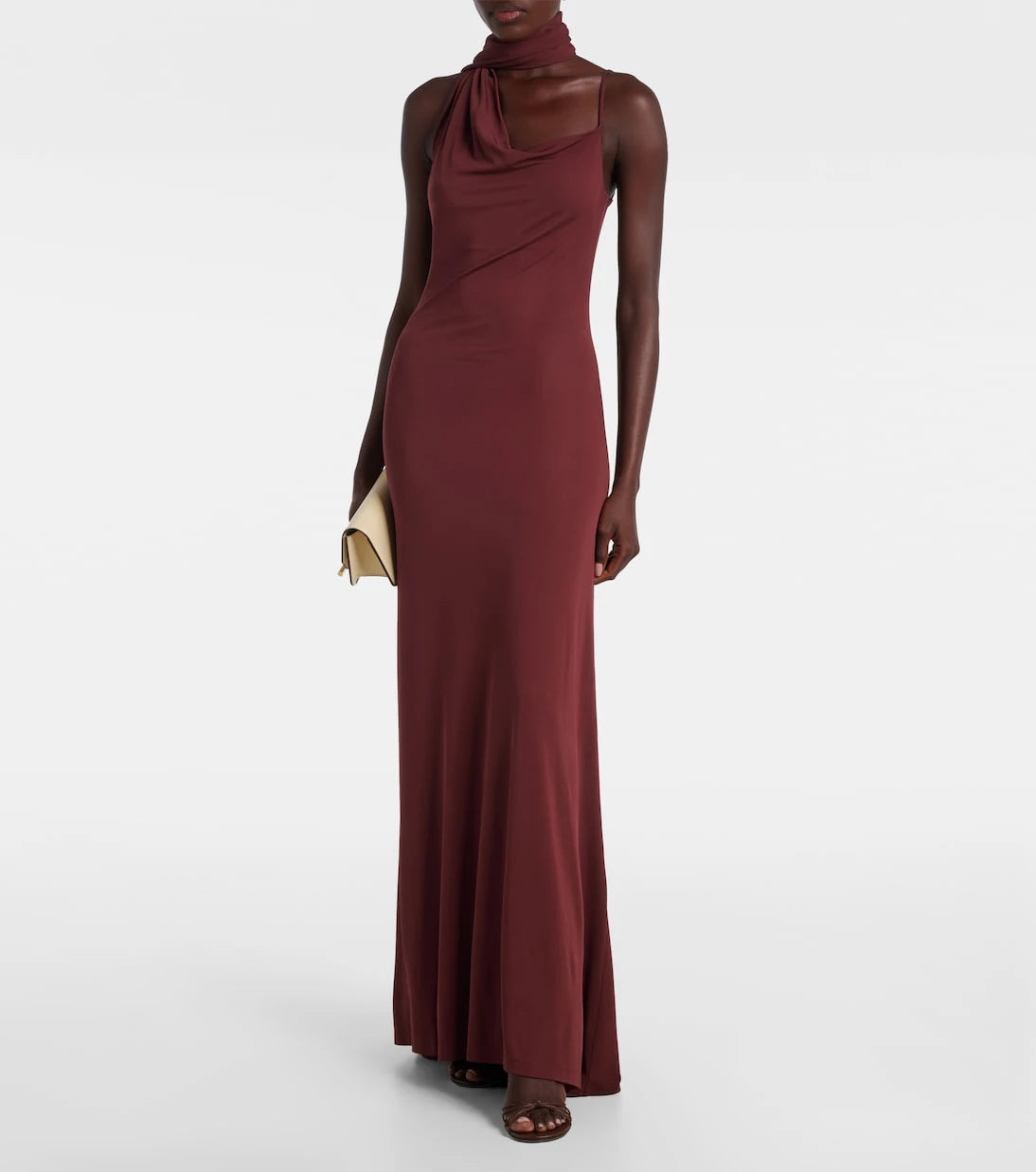 Aya Muse - Wisp draped maxi dress