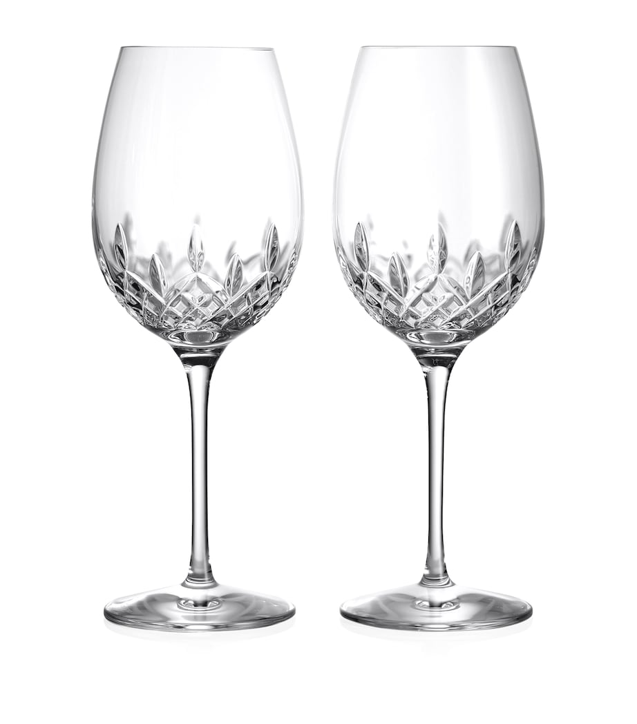 Set of 2 Lismore Essence Goblet Wine Glasses (660ml)