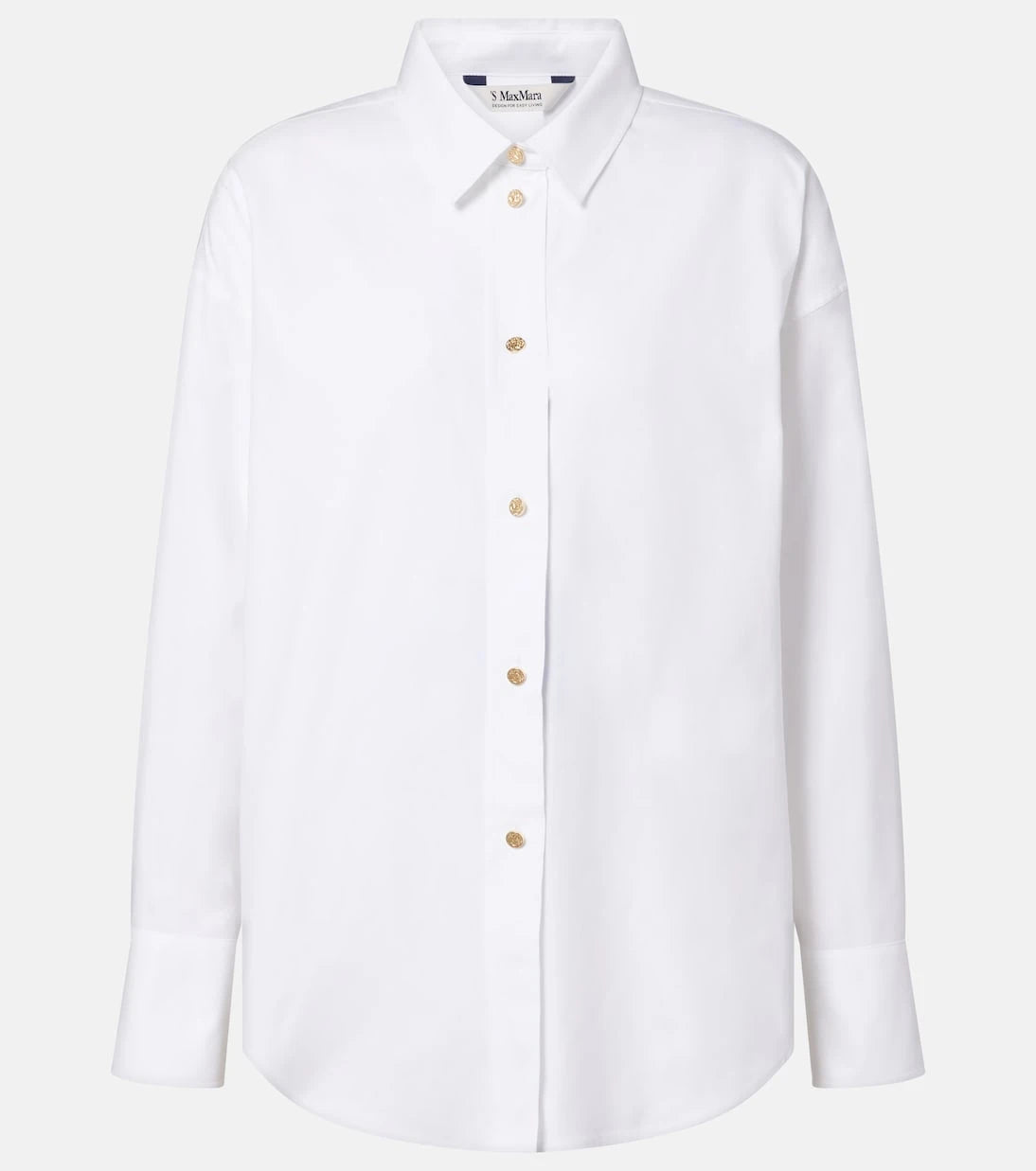'S Max Mara - Cotton poplin Oxford shirt