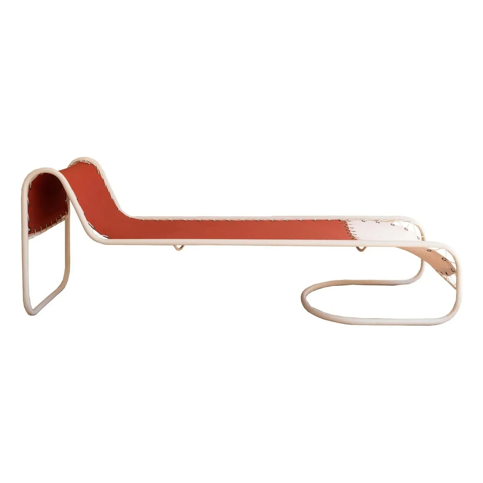 Honoré - Campo outdoor deckchair  | Terracotta