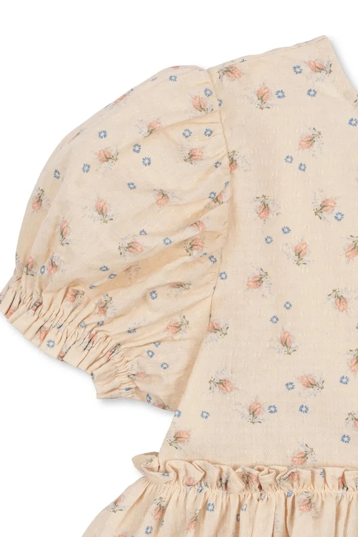 Konges Sløjd рокля EVIA BOW DRESS GOTS