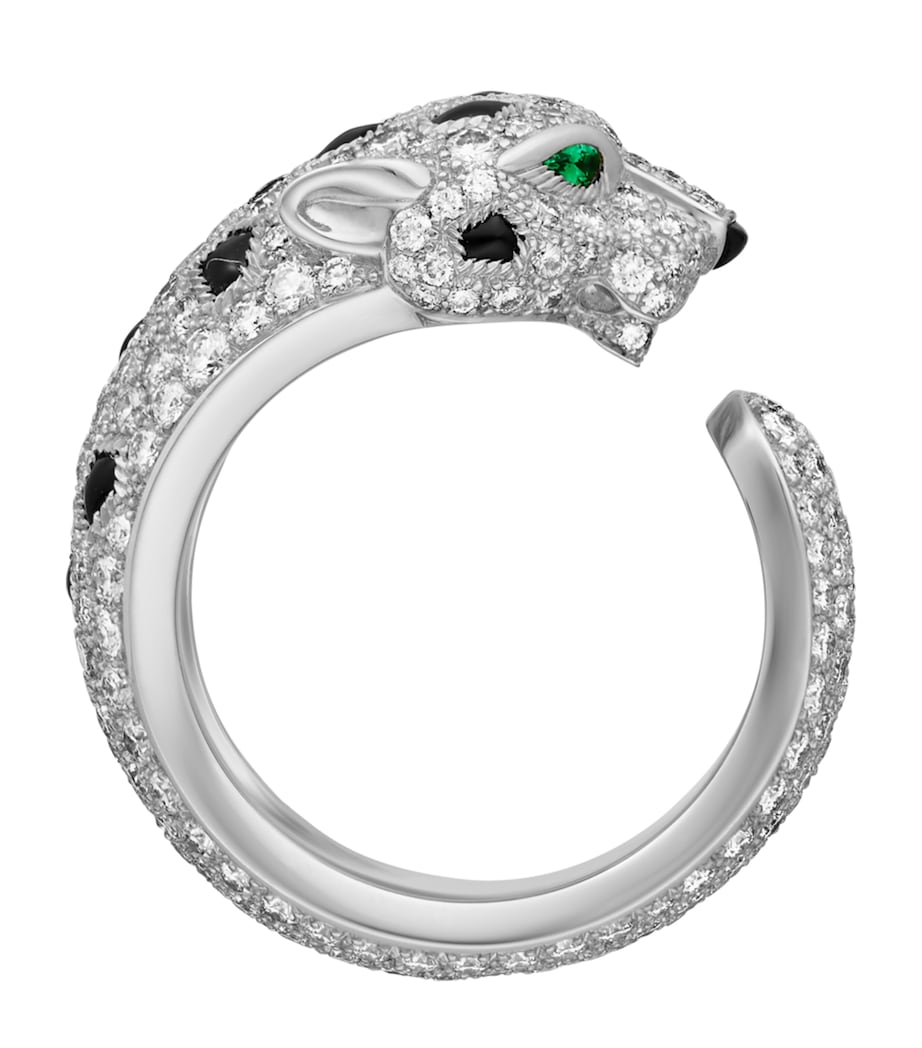 White Gold and Diamond Panthère de Cartier Ring