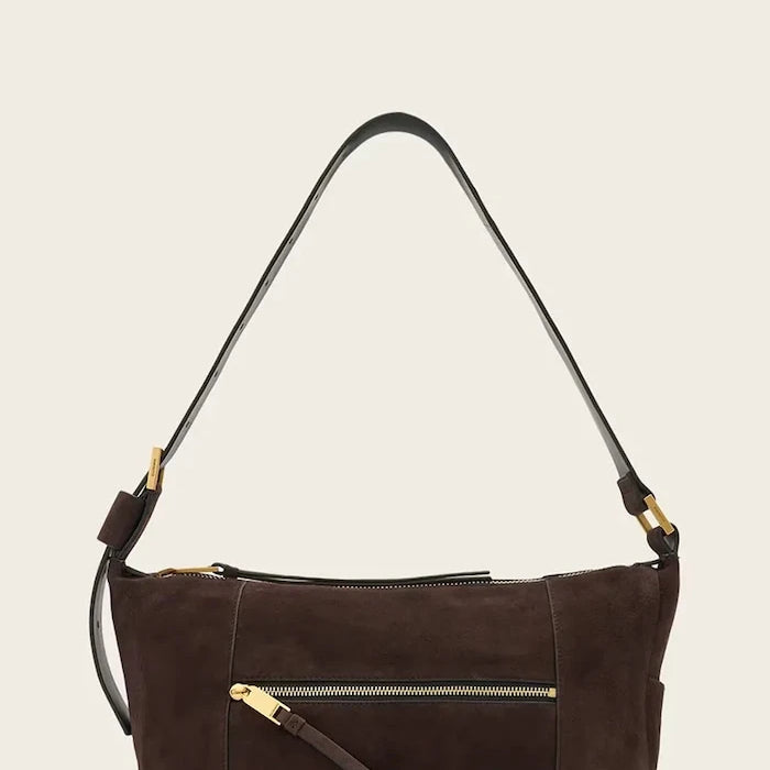 Велурена чанта AllSaints