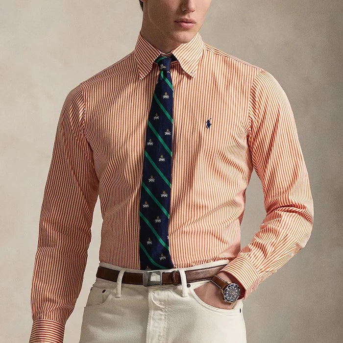 Polo Ralph Lauren риза мъжка памучна
