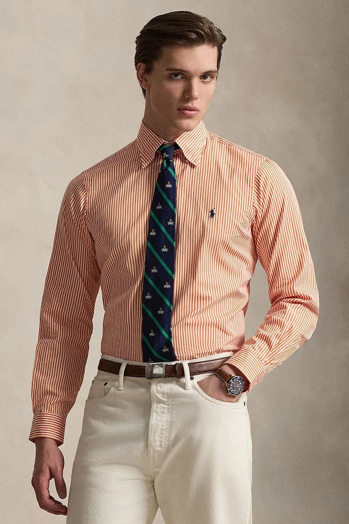 Polo Ralph Lauren риза мъжка памучна