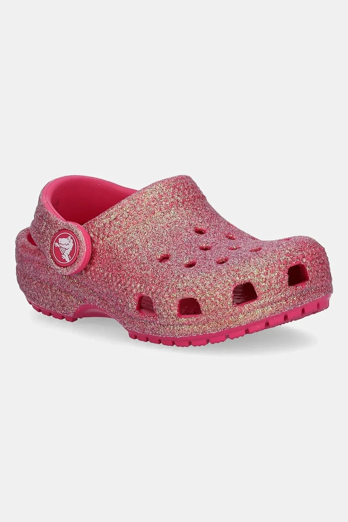 Чехли Crocs CLASSIC IRIDESCENT GLITTER CLOG KIDS