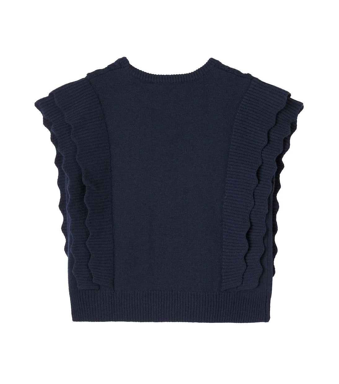 Tartine et Chocolat - Ruffled sweater vest