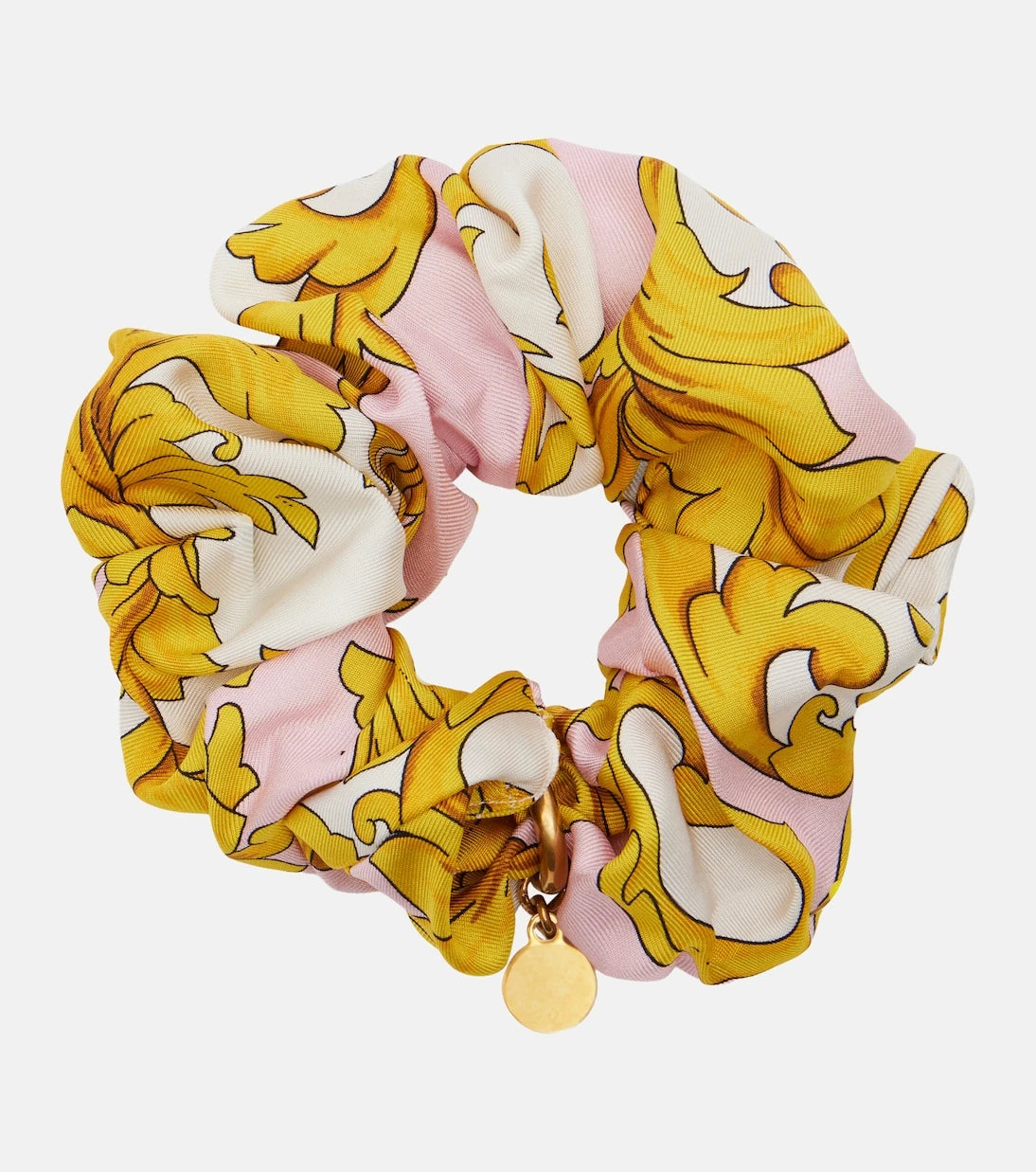 Versace - Medusa printed silk scrunchie