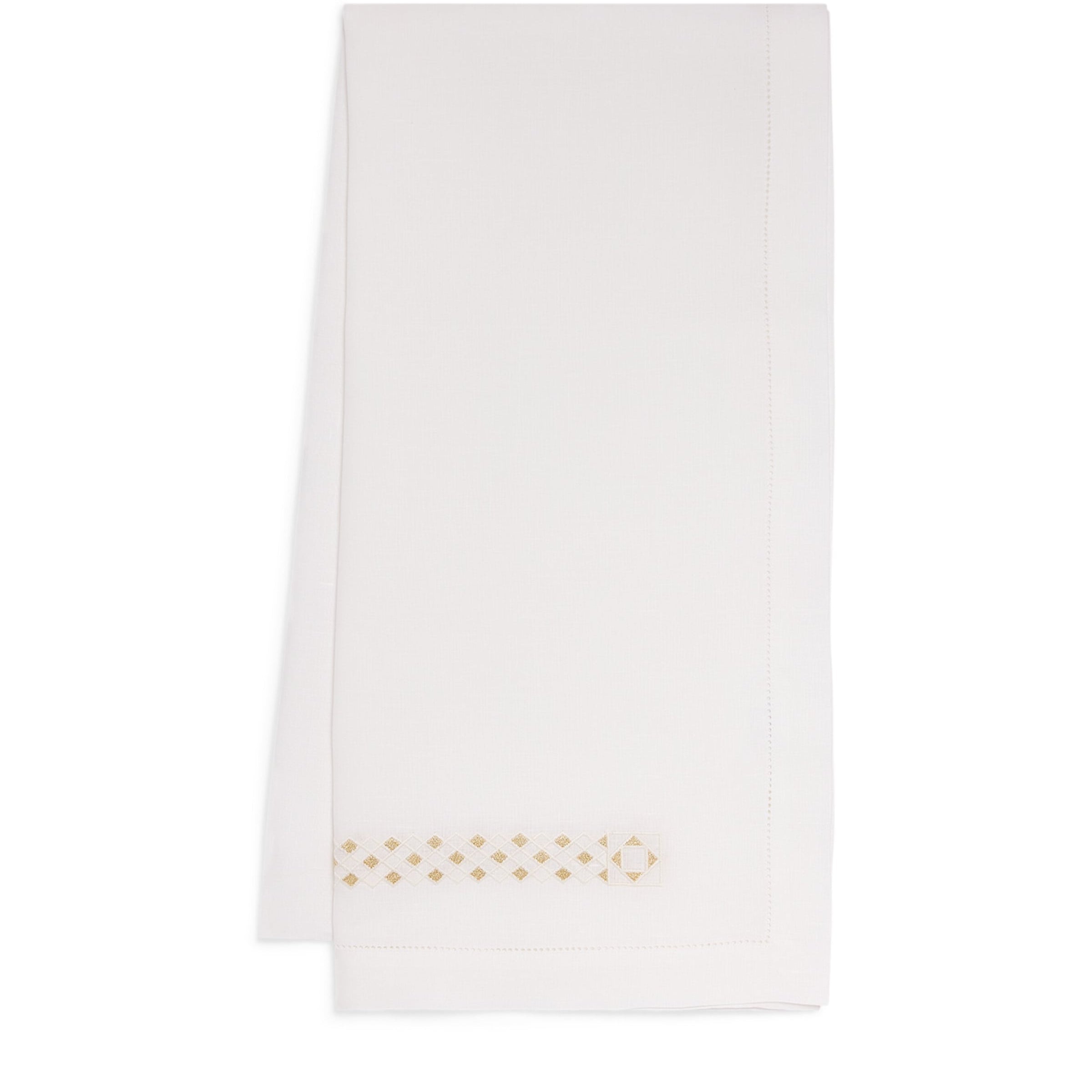 Dea Linen Embroidered Liri Table Runner (50cm x 210cm)