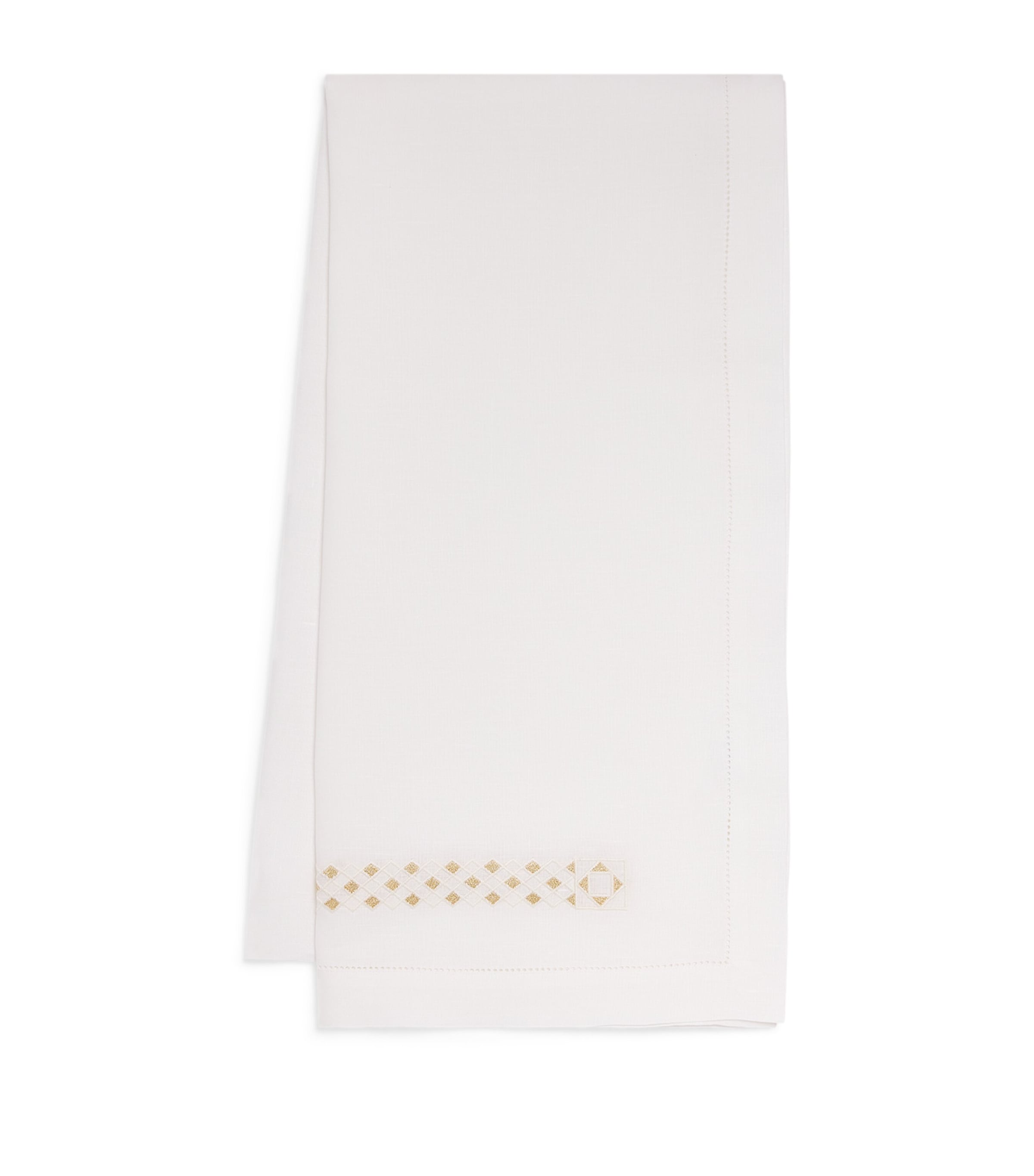 Dea Linen Embroidered Liri Table Runner (50cm x 210cm)
